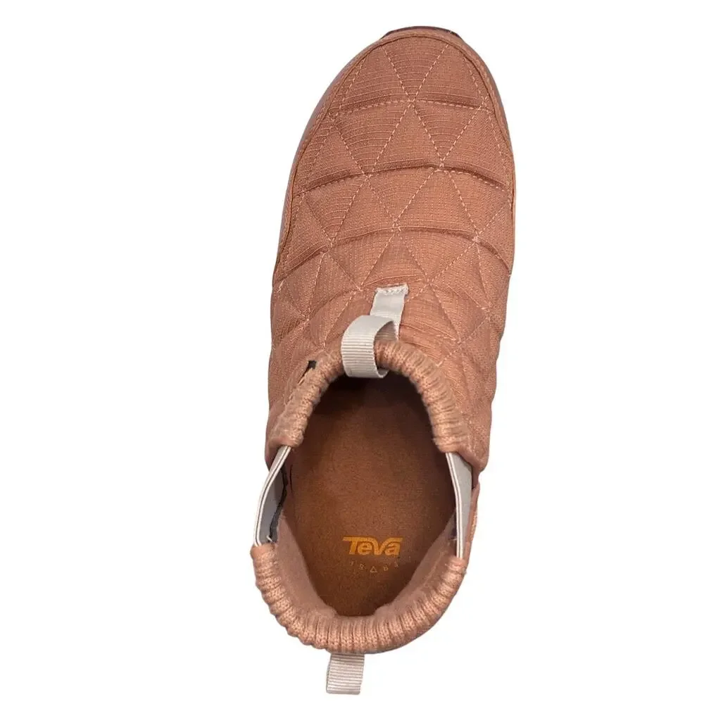 Teva Women's ReEmber Mid Platform Boots Slip-On Tan/Brown Slip-on Sz 9